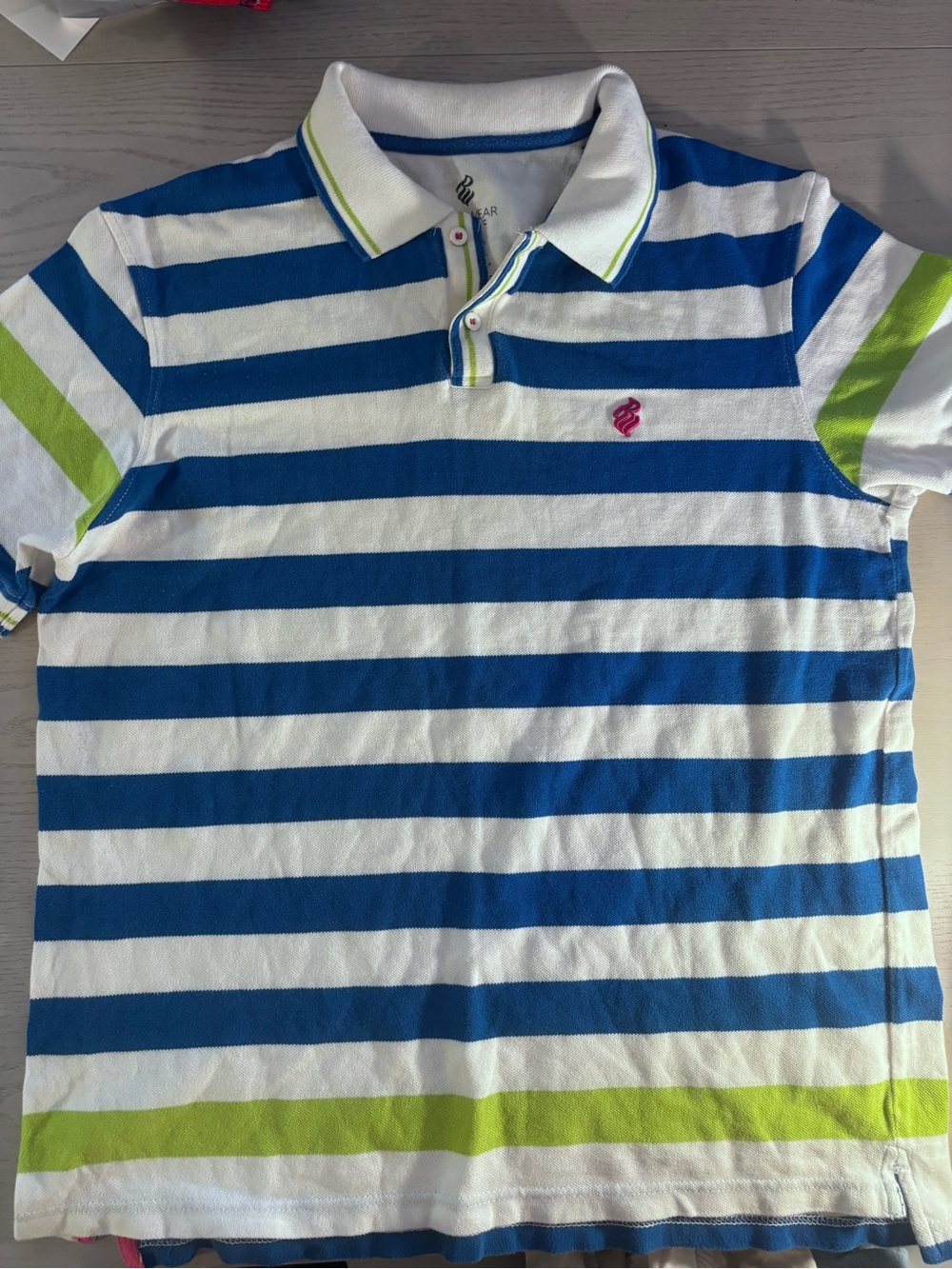 Vintage Rocawear Striped Polo Y2K